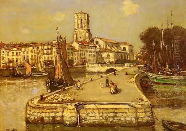 A Sunlit Port - view 1
