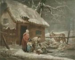 Breaking The Ice by George Morland