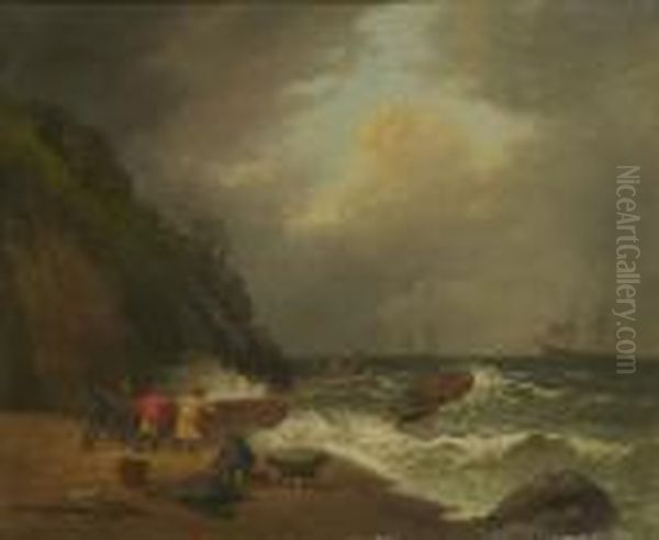 Smugglers On The Beach - view 1