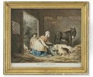 The Cottage Sty by George Morland