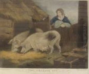 The Cottage Sty by George Morland
