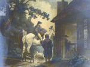 The Country Butcher The Turnpike Gate by George Morland