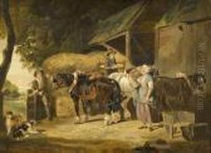 Setting Out With The Haycart