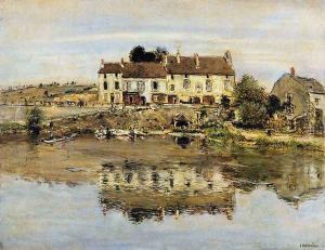 Small Houses On The Banks Of The Oise