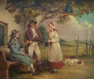 Tavern Gossip by George Morland