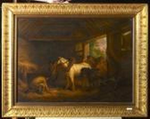Inside A Stable. 1791. - view 1