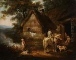 The Visit by George Morland
