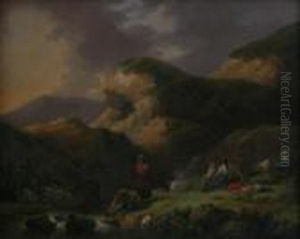 Landscape Withgypsies - view 1