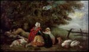 Gypsies Resting by George Morland