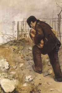 L'homme aux deux pains (Man with two loaves of bread)