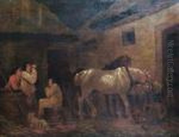 Stable Hands At Rest - view 1