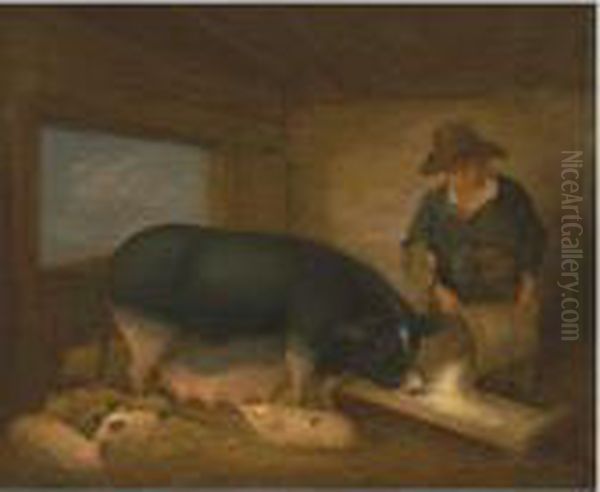 A Sow Of The Improved Breeding Belonging To His Grace The Duke Of Bedford - view 1