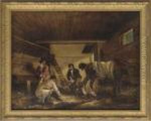 The Dog Fight by George Morland