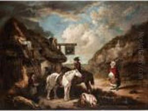 The Thatcher by George Morland