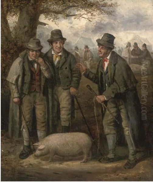 The Pig Market - view 1