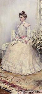 The Wedding Portrait by Jean-Francois Raffaelli
