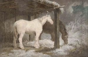 Horses On A Winter's Night Horses On A Winter's Night