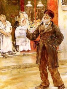 Les Petits Metiers De Paris: Le Crieur Public (The Small Trades of Paris: The Town Crier) by Jean-Francois Raffaelli