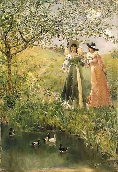 A springtime stroll - view 1