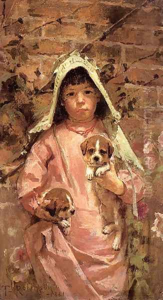 Girl with Puppies, 1881 - view 1