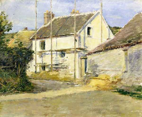House With Scaffolding - view 1