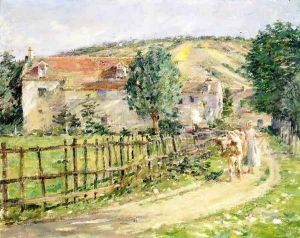 Road By The Mill by Theodore Robinson