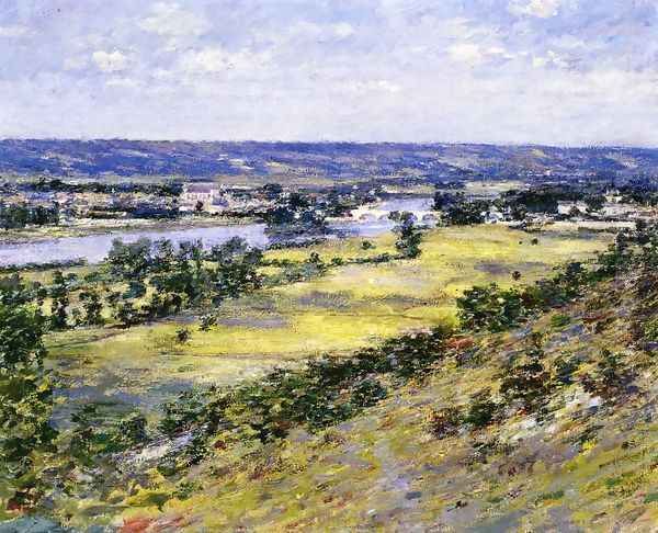 Valley Of The Seine From Giverny Heights - view 1