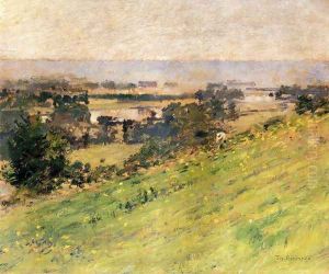 View Of The Seine by Theodore Robinson