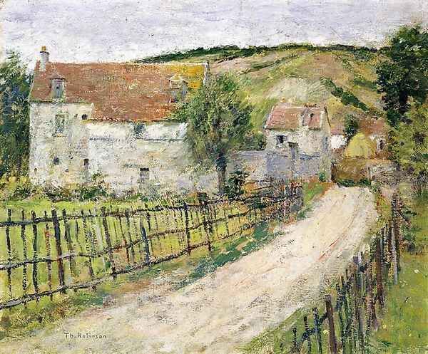 The Old Mills of Brookville by Theodore Robinson