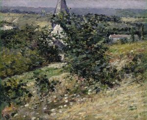 Old Church at Giverny by Theodore Robinson