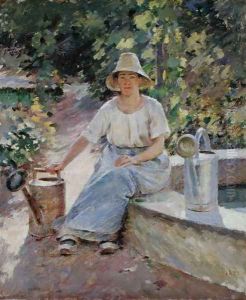 The Watering Pots, 1890 by Theodore Robinson