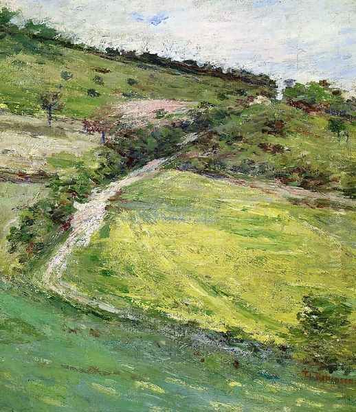 Hillside in Giverny, France - view 1