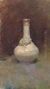 A Vase with a Lizard and Other Oil Sketches Twenty Five Works A Vase with a Lizard and Other Oil Sketches Twenty Five Works