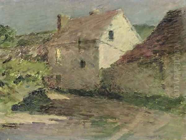 Moonlit Farmhouse - view 1