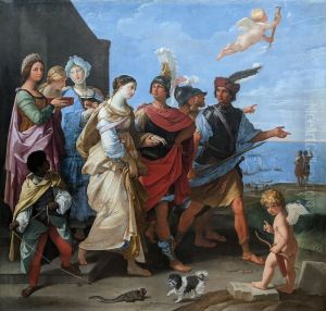The Abduction of Helen, c.1626-31 by Guido Reni