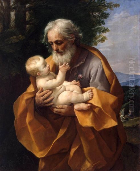St Joseph with the Infant Jesus c. 1635 - view 1