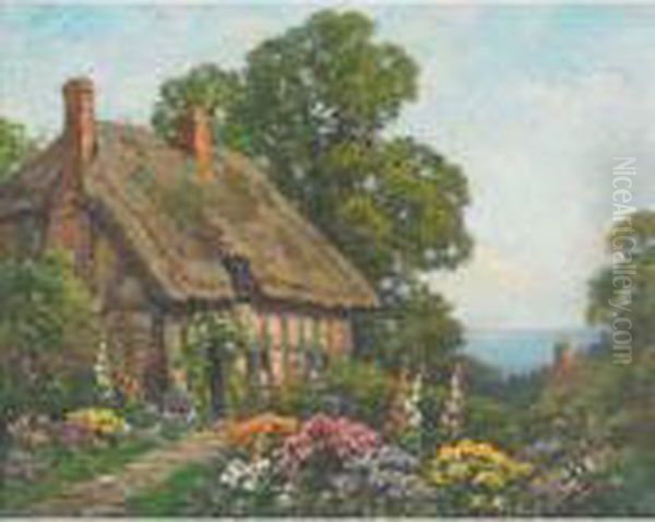 Thatched Tudor Seaside Cottage And Summer Garden - view 1