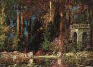 A Wooded Pond