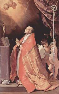 St. Andrew Corsini in prayer