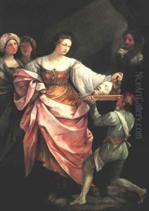 Salome with the Head of Saint John the Baptist 1639-40 by Guido Reni