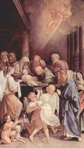 The circumcision of the Child Jesus by Guido Reni