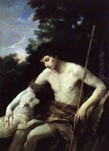 St. John the Baptist in the Wilderness, c.1625 by Guido Reni