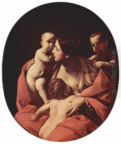 Caritas, Oval - view 1