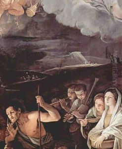 Adoration of the Shepherds, detail 2 by Guido Reni