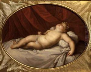 The sleeping Cupid by Guido Reni