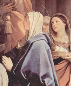 The circumcision of the Child Jesus, Detail 1 by Guido Reni