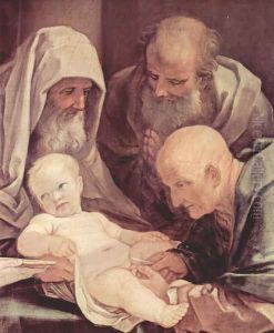 The circumcision of the Child Jesus, Detail 2 by Guido Reni