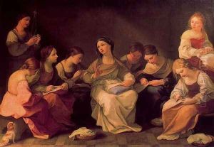 The youth of Virgin Mary