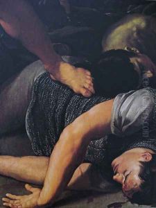 The Triumph of Samson, detail 2 by Guido Reni