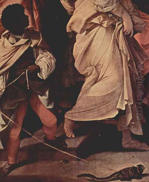 The robbery of Helena, Detail 1 - view 1
